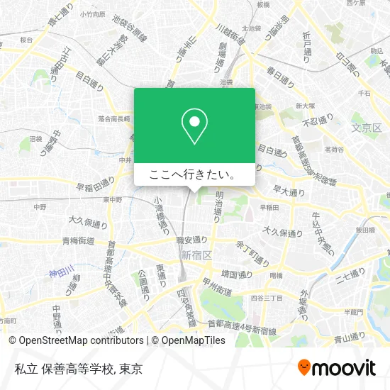 私立 保善高等学校地図