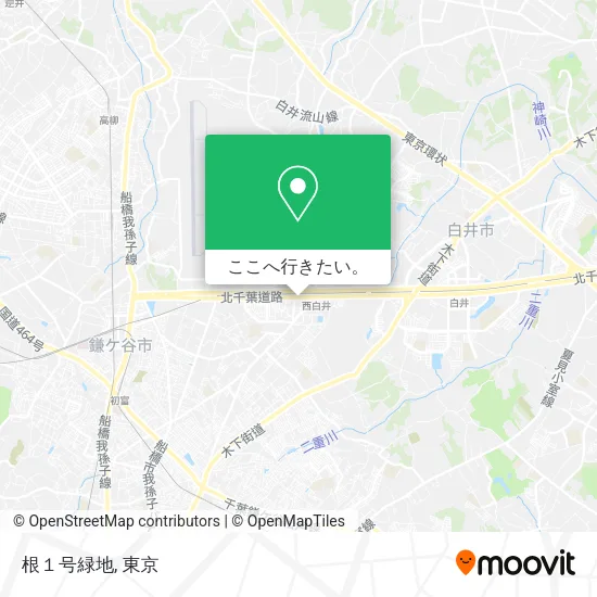 根１号緑地地図