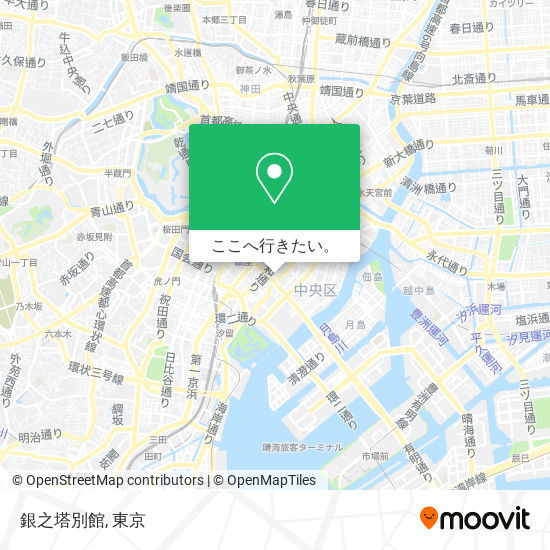 銀之塔別館地図