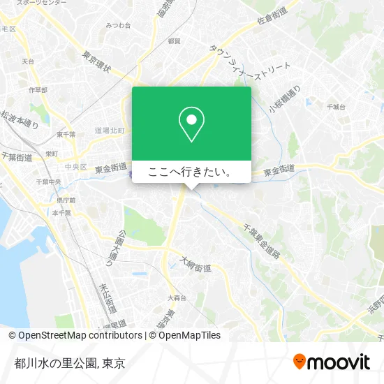 都川水の里公園地図