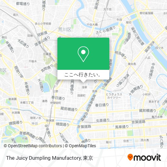 The Juicy Dumpling Manufactory地図