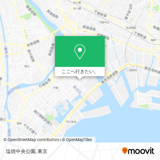 塩焼中央公園地図