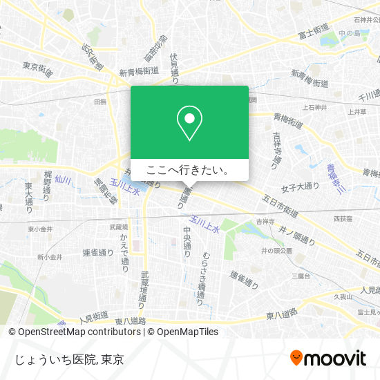 じょういち医院地図