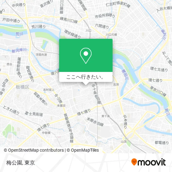 梅公園地図