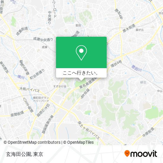 玄海田公園地図