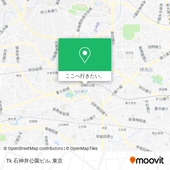 Tk 石神井公園ビル地図