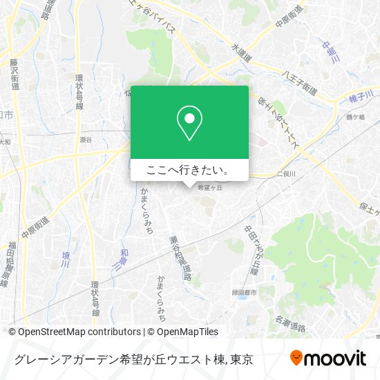 グレーシアガーデン希望が丘ウエスト棟地図