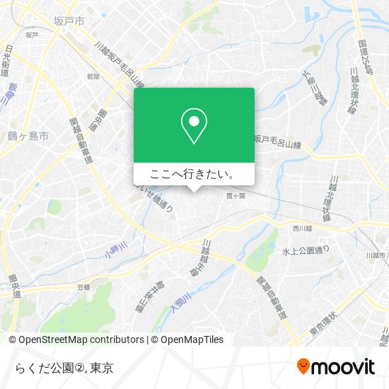 らくだ公園②地図