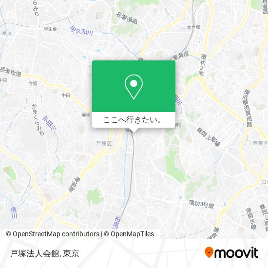 戸塚法人会館地図