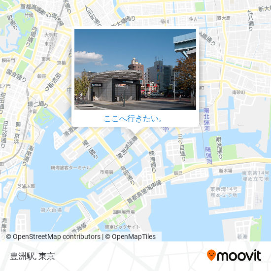 豊洲駅地図