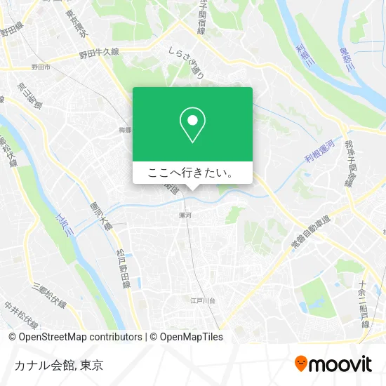 カナル会館地図