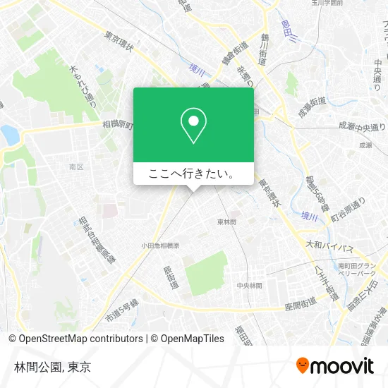 林間公園地図