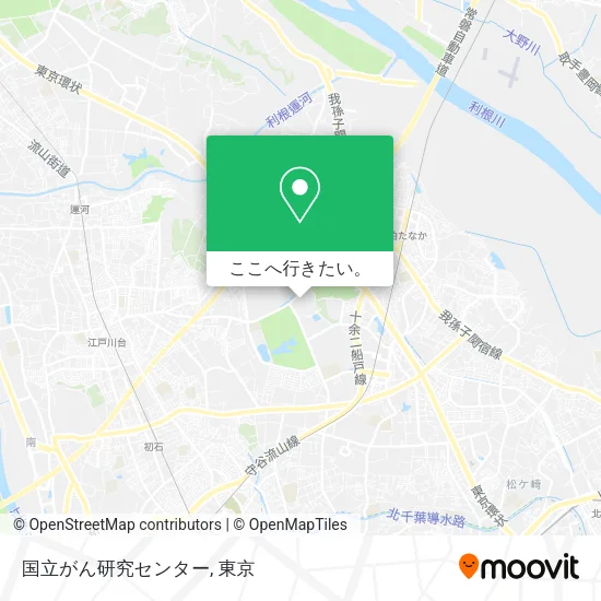 国立がん研究センター地図