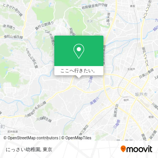 にっさい幼稚園地図