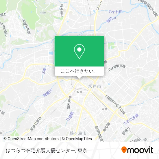 はつらつ在宅介護支援センター地図