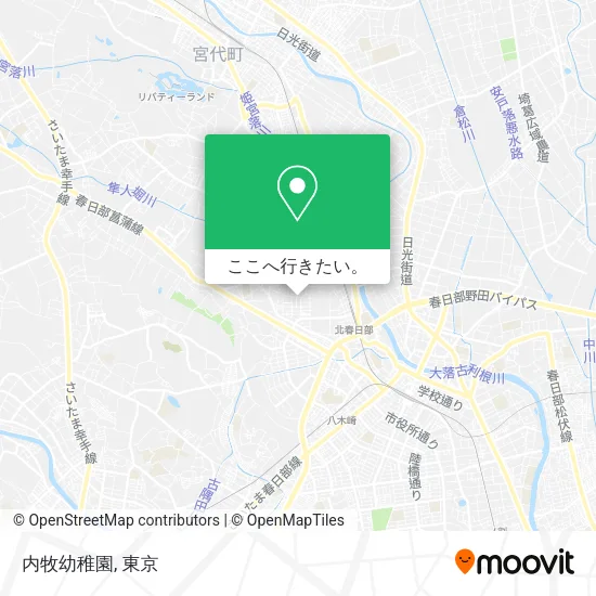 内牧幼稚園地図