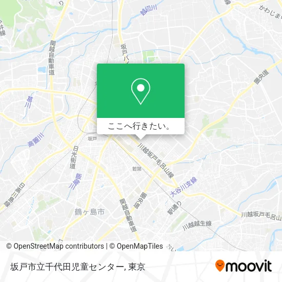 坂戸市立千代田児童センター地図
