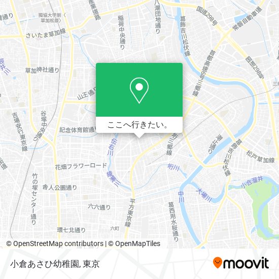 小倉あさひ幼稚園地図