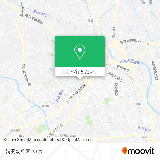 清秀幼稚園地図