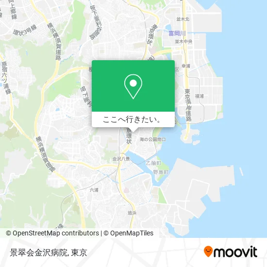 景翠会金沢病院地図