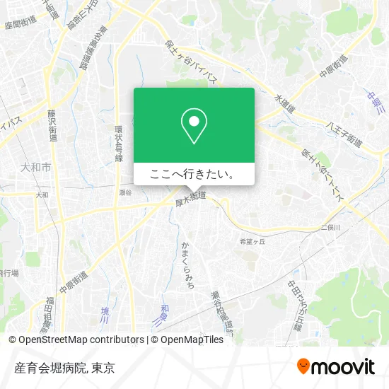 産育会堀病院地図
