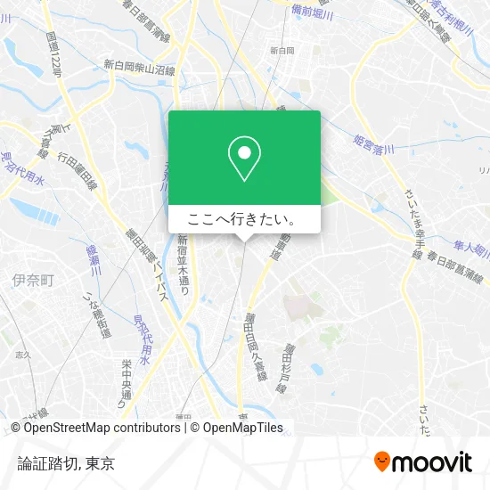 論証踏切地図