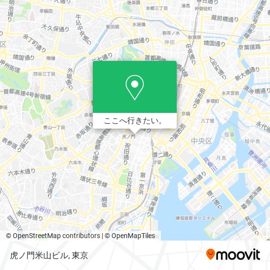 虎ノ門米山ビル地図