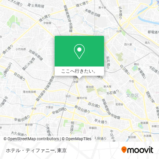 ホテル・ティファニー地図
