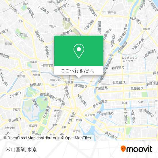 米山産業地図