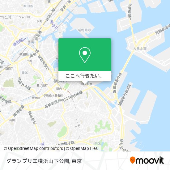 グランプリエ横浜山下公園地図