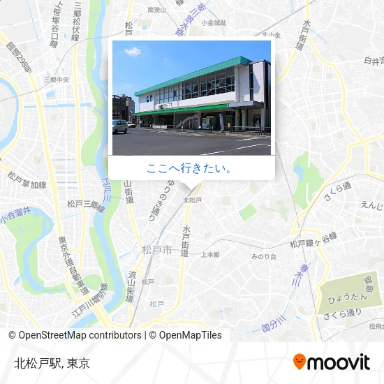 北松戸駅地図