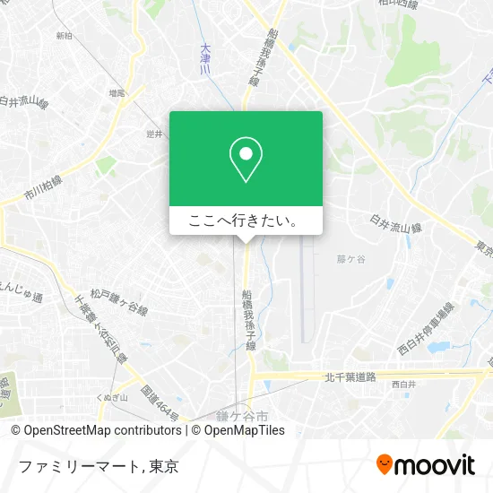 ファミリーマート地図