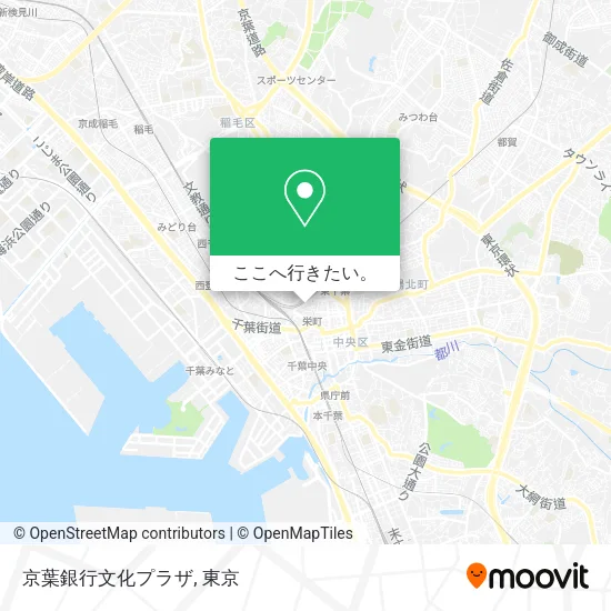京葉銀行文化プラザ地図