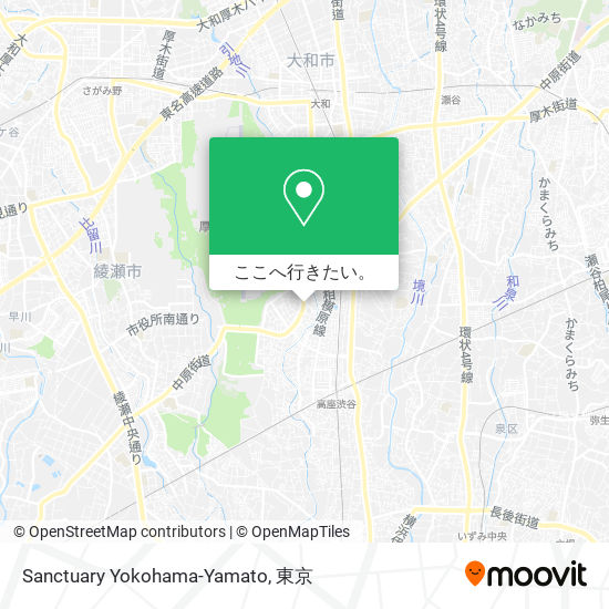 Sanctuary Yokohama-Yamato地図