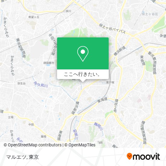 マルエツ地図