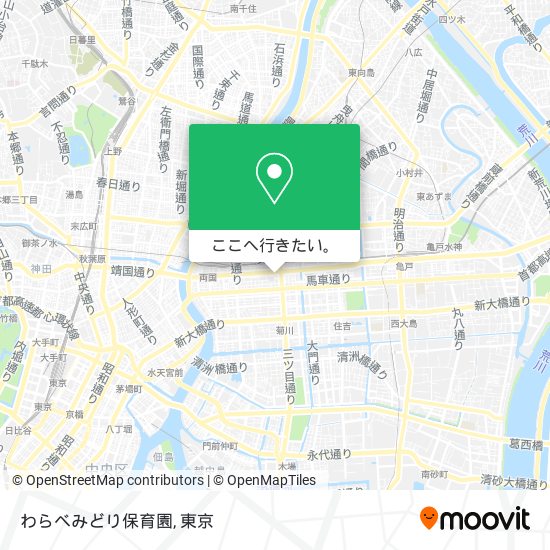 わらべみどり保育園地図