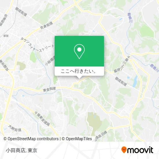 小田商店地図