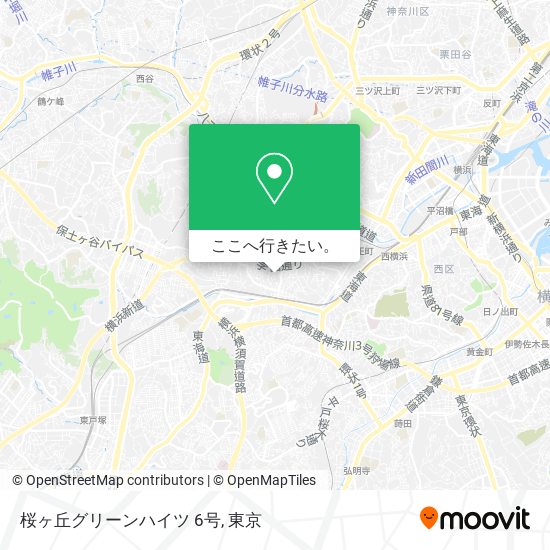 桜ヶ丘グリーンハイツ 6号地図
