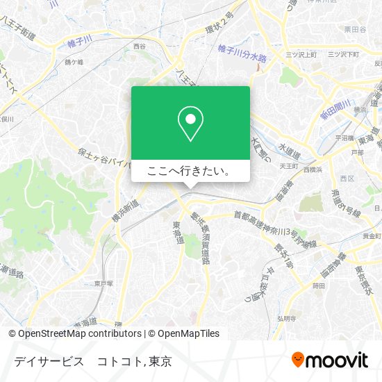 デイサービス　コトコト地図