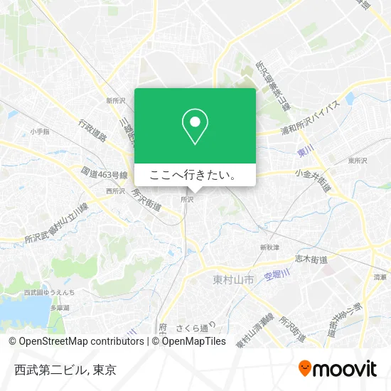 西武第二ビル地図