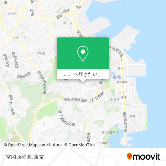 富岡西公園地図