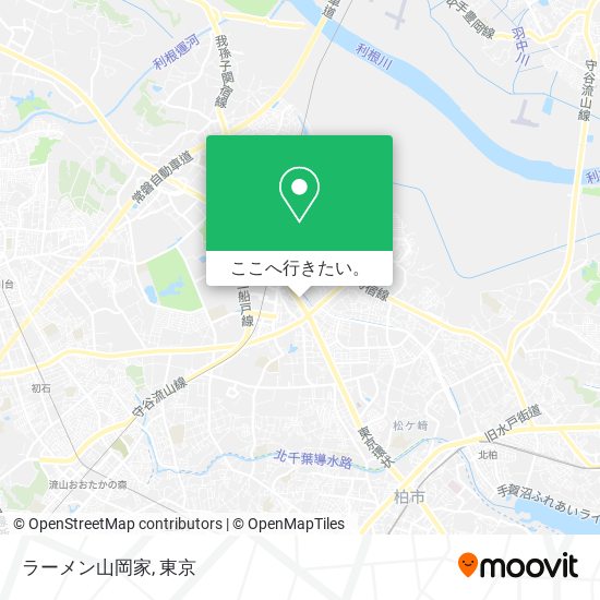 ラーメン山岡家地図