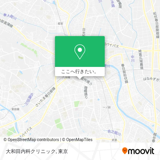 大和田内科クリニック地図