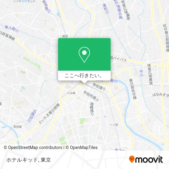 ホテルキッド地図