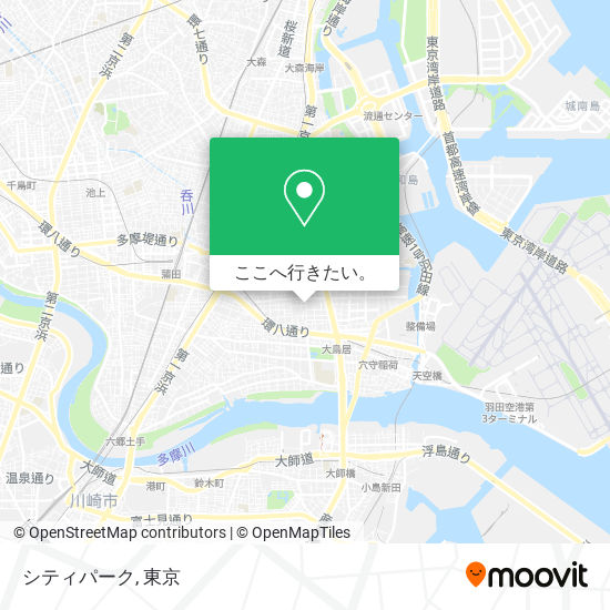 シティパーク地図