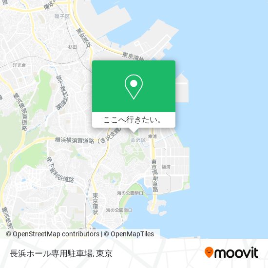 長浜ホール専用駐車場地図