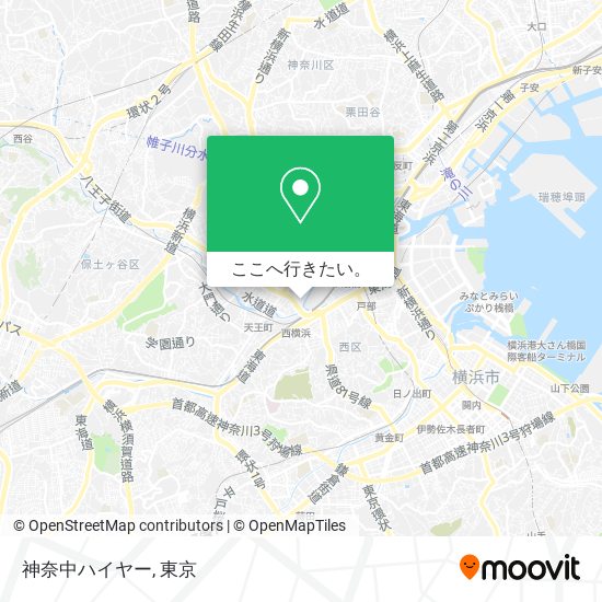 神奈中ハイヤー地図