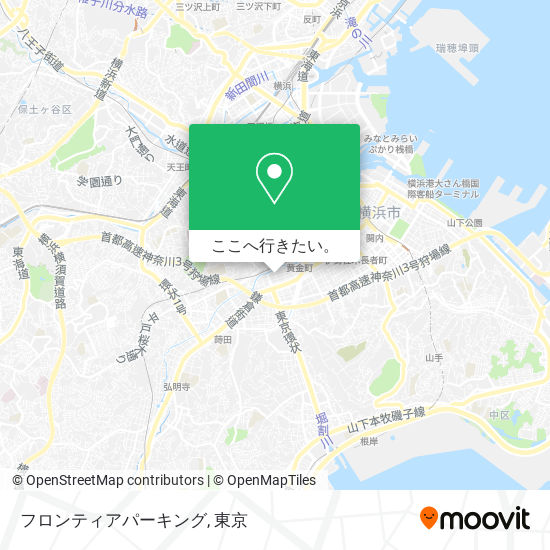 フロンティアパーキング地図