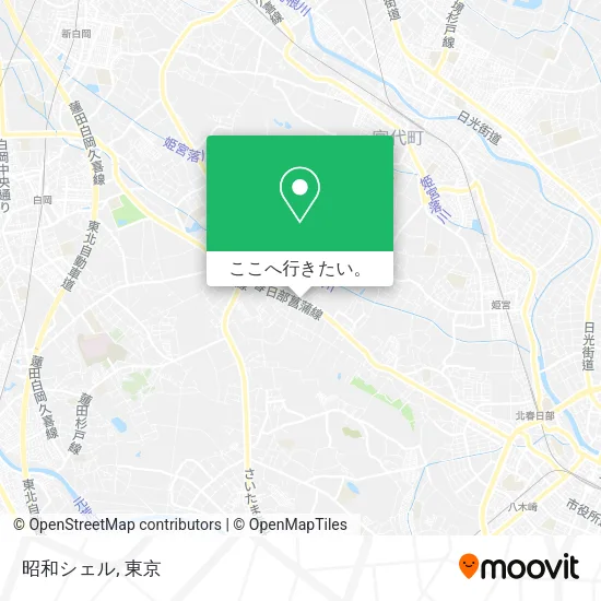 昭和シェル地図