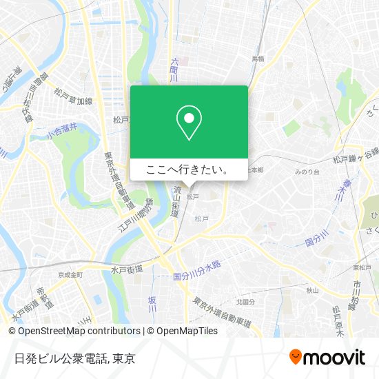 日発ビル公衆電話地図
